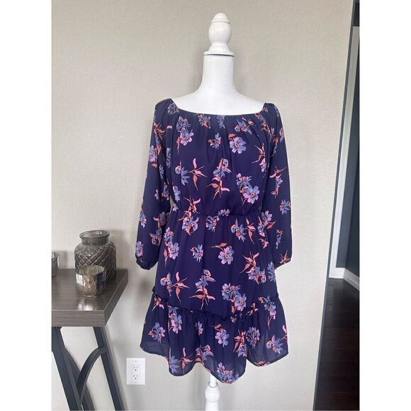 Altar’d State Navy Floral dress - Picture 1 of 7